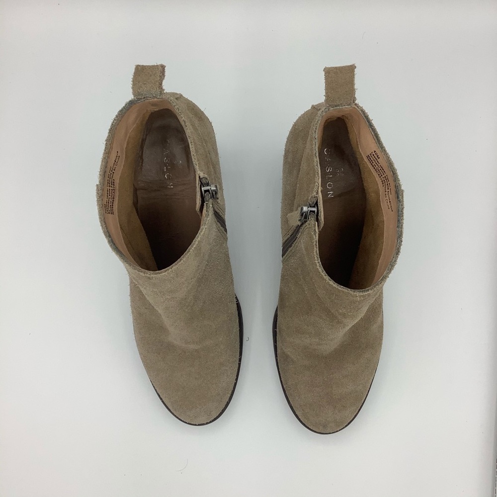 Caslon Kelsey Leather Ankle Boots, Size 10 - Picture 5 of 6